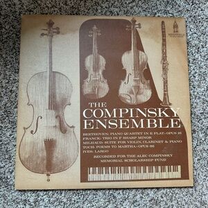 The Compinsky Ensemble Vinyl Record-SIGNED!